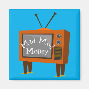 Konijn oren Retro Console TV Magneet