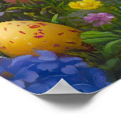 konijn paashaas Poster (Hoek)