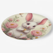 konijn papieren bordje (Gekanteld)