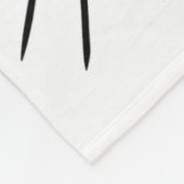 Konijn Pasen Bunny Sungles  Fleece Deken (Hoek)