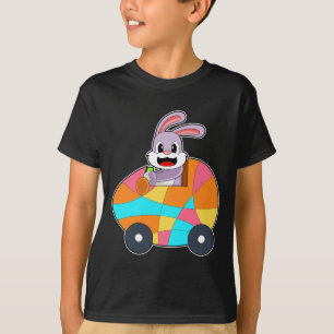 Konijn Pasen ei Auto T-shirt