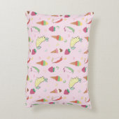 Konijn Penguin Strawberry Ice crème schattige baby Accent Kussen (Achterkant (Verticaal))