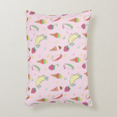 Konijn Penguin Strawberry Ice crème schattige baby Accent Kussen (Voorkant(Verticaal))