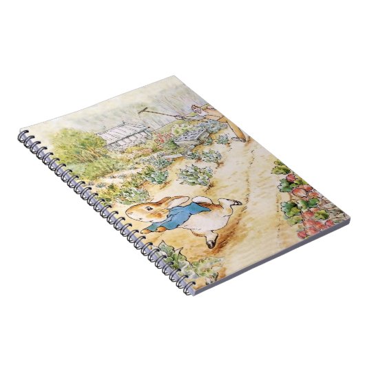Konijn Peter in de tuin van de heer Mc Gregor Notitieboek (Rechterzijde)