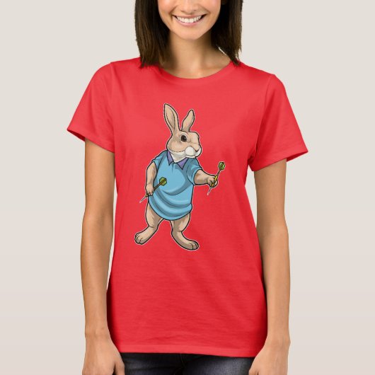Konijn Pijlt Pijltje T-shirt (Voorkant)
