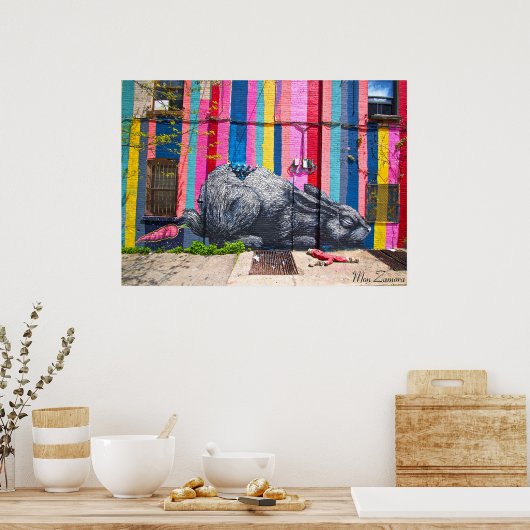 Konijn, Poster (Keuken)