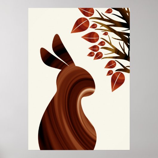 konijn poster (Voorkant)