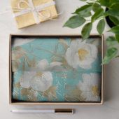 Konijn Rustiek Bloemen Decoupage Tissuepapier (Geschenk)