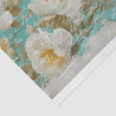 Konijn Rustiek Bloemen Decoupage Tissuepapier (Detail)