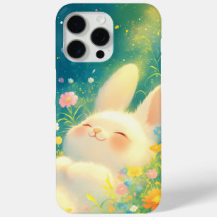Konijn sluimert tussen de bloesems iPhone 15 pro max hoesje