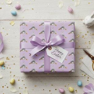 Konijn Staart Grappig Schattig Pasen Lente Cadeaupapier