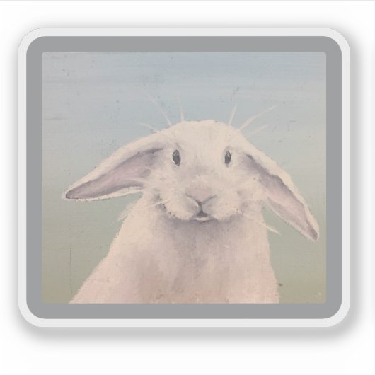 Konijn Sticker (Voorkant)