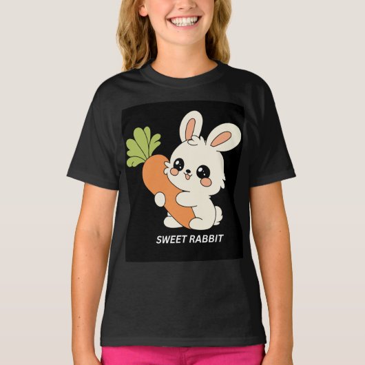Konijn T-shirt (Voorkant)
