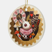 Konijn Tijd Ornament (Links)