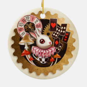 Konijn Tijd Ornament