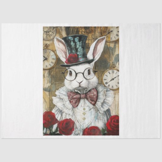 konijn tissuepapier (Voorkant)