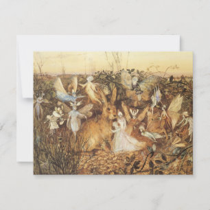 Konijn tussen de Fairies,  feiën