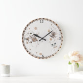 Konijn uit wonderland grote klok (Huis)