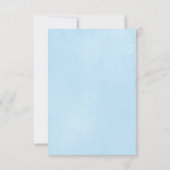 konijn - Virtuele Baby shower Kaart (Achterkant)