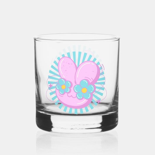 Konijn Whisky Glas (Voorkant)