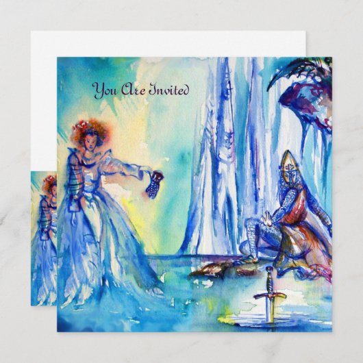 KONIJNARTHUR, DADEN VAN HET MERK EN EXCALIBUREgoud Kaart (Voorkant / Achterkant)