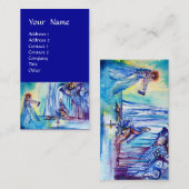 KONIJNARTHUR, LADY VAN HET MERK EN EXCALI blauw Visitekaartje (Voorkant / Achterkant)