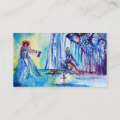 KONIJNARTHUR, LADY VAN HET MERK EN EXCALI blauw Visitekaartje (Achterkant)