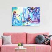 KONIJNARTHUR, MERK EN EXCALIBUR CANVAS AFDRUK (Insitu (Woonkamer))