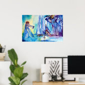 KONIJNARTHUR, MERK EN EXCALIBUR POSTER (Thuiskantoor)