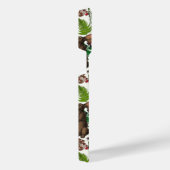 Konijnen en bosflora 4 iPhone hoesje (Rechterkant)