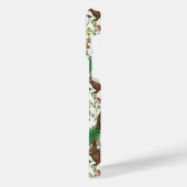 Konijnen en bosflora 4 iPhone hoesje (Linkerkant)