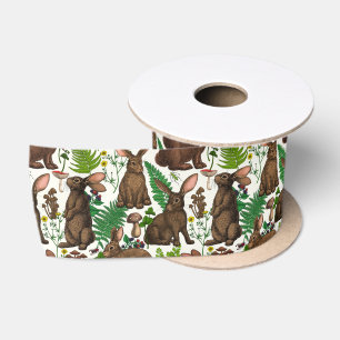 Konijnen en bosflora 4 lint