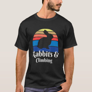 Konijnen en klimmers t-shirt