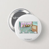 Konijnen gynaecologen Grappige Noveltie Knop Ronde Button 5,7 Cm (Voorkant /achterkant)