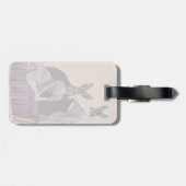 Konijnen in het Paars Bagagelabel (Achterkant horizontaal)