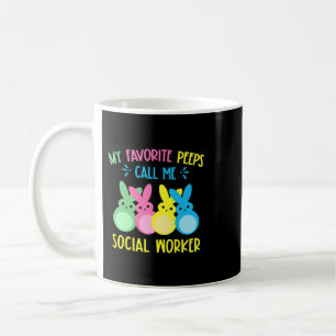 Konijnen Mijn favoriete konijntjes noemen me socia Koffiemok