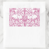 konijnen rechthoekige sticker (Tas)