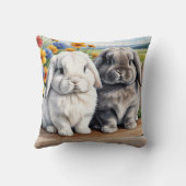 Konijnen spreken luipaard konijn kussen (Achterkant)