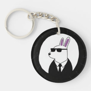 konijnenagente sleutelhanger