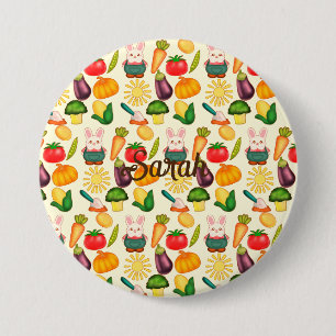 konijnenfokker ronde button 7,6 cm