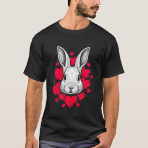 Konijnenhartjes Cute Bunny Liefhebber Familie Kind T-shirt