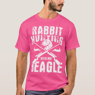 Konijnenjacht Hond Beagle Hunter Jacht Hond Beagl T-shirt