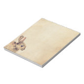  konijnenketch klein Notitieblok (Gedraaid)