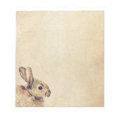  konijnenketch klein Notitieblok (Voorkant)