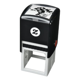 konijnenknollen - dierlijk schattige boom  zelfinktende stempel