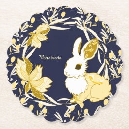 Konijnenkokko Kartonnen Onderzetters