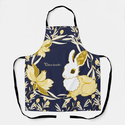 Konijnenkokko Schort (Voorkant)