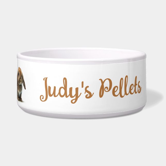 Konijnenkom Voerbakje (Voorkant)