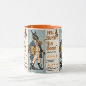  konijnenkonijn met boek - Docent, Student Mok (Midden)