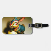 konijnenkonijnen speelgoed en ester geel ei bagagelabel (Voorkant horizontaal)